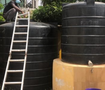 Polytanks to be cleaned